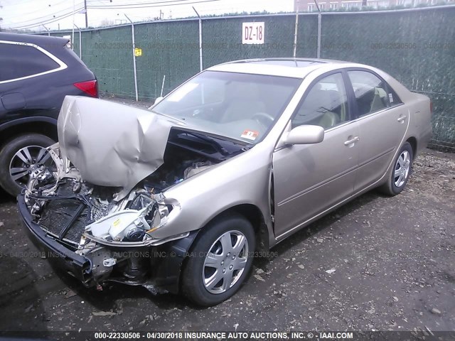 4T1BE32K84U877937 - 2004 TOYOTA CAMRY LE/XLE/SE TAN photo 2