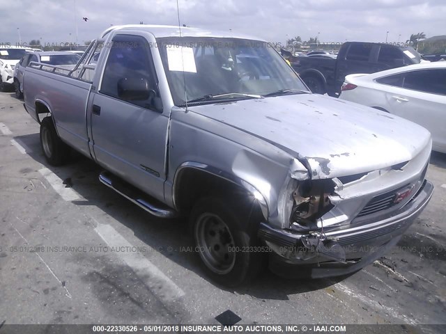 1GTDC14Z8PE545268 - 1993 GMC SIERRA C1500 SILVER photo 6