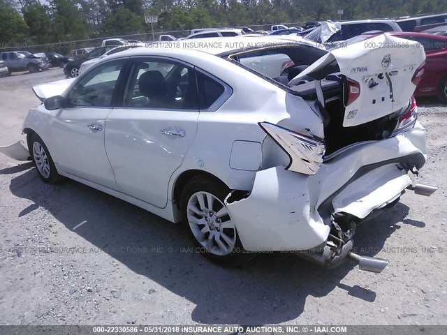 1N4AL3APXGN359819 - 2016 NISSAN ALTIMA 2.5/S/SV/SL/SR WHITE photo 3