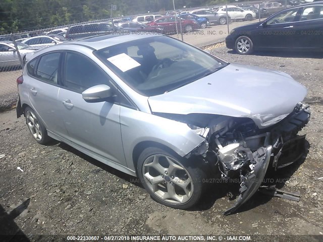 1FADP3L99DL248539 - 2013 FORD FOCUS ST SILVER photo 1