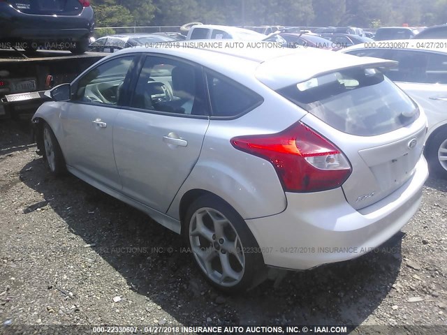 1FADP3L99DL248539 - 2013 FORD FOCUS ST SILVER photo 3