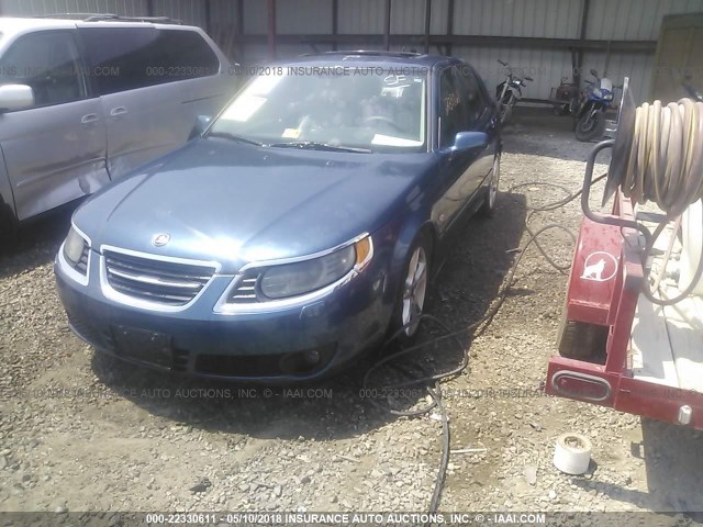 YS3ED49G173505046 - 2007 SAAB 9-5 2.3T BLUE photo 2