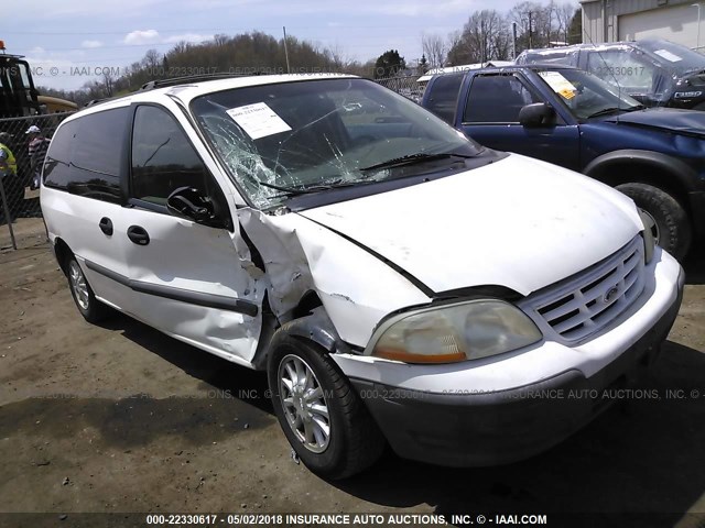 2FMZA514XYBC41878 - 2000 FORD WINDSTAR LX WHITE photo 1