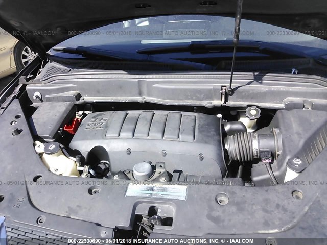 1GKER23D89J179664 - 2009 GMC ACADIA SLT-1 Fioletowy zdjęcie 10