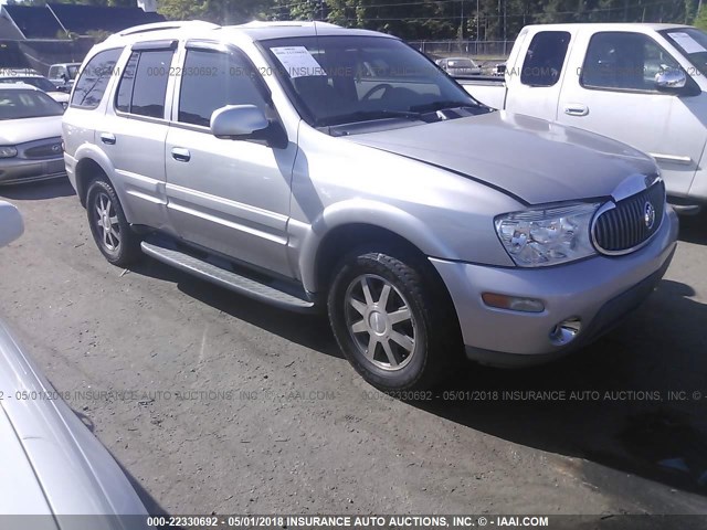 5GADT13SX62290418 - 2006 BUICK RAINIER CXL SILVER photo 1