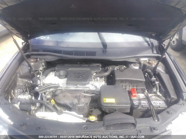 4T1BF1FK3CU062944 - 2012 TOYOTA CAMRY SE/LE/XLE 黑色 照片 10