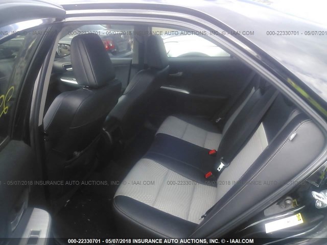 4T1BF1FK3CU062944 - 2012 TOYOTA CAMRY SE/LE/XLE 黑色 照片 8