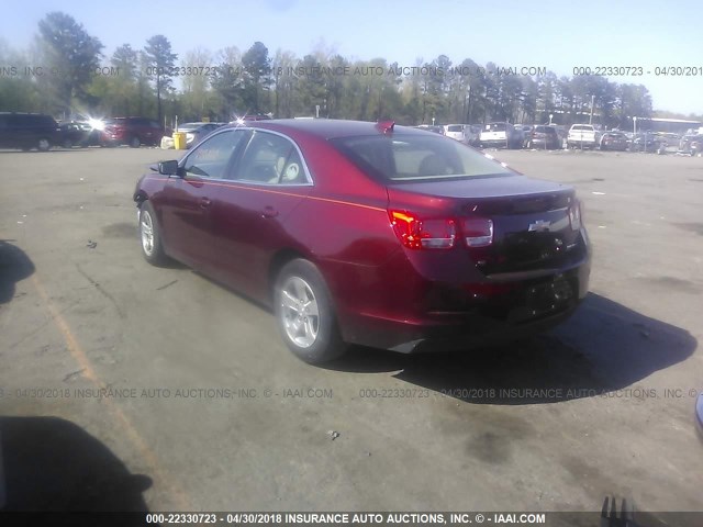 1G11C5SL0FF170440 - 2015 CHEVROLET MALIBU 1LT 栗色 照片 3