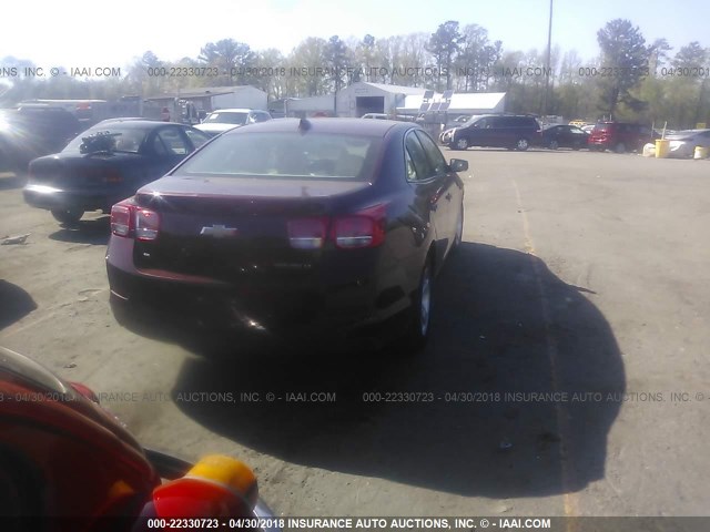 1G11C5SL0FF170440 - 2015 CHEVROLET MALIBU 1LT 栗色 照片 4