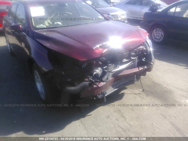 1G11C5SL0FF170440 - 2015 CHEVROLET MALIBU 1LT 栗色 照片 6