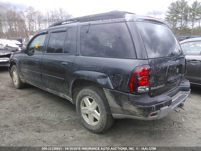 1GNET16S936214361 - 2003 CHEVROLET TRAILBLAZER EXT GRAY photo 3