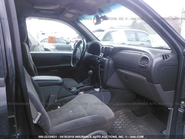 1GNET16S936214361 - 2003 CHEVROLET TRAILBLAZER EXT GRAY photo 5