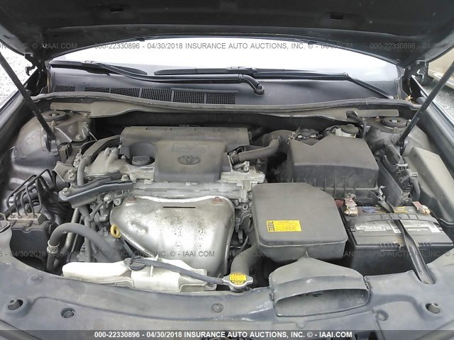4T1BF1FK1EU441301 - 2014 TOYOTA CAMRY L/SE/LE/XLE 灰色 照片 10