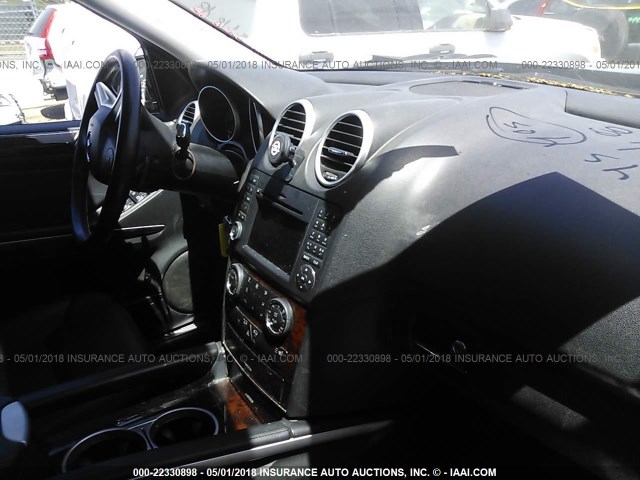 4JGBB8GB9BA725937 - 2011 MERCEDES-BENZ ML 350 4MATIC BLACK photo 5