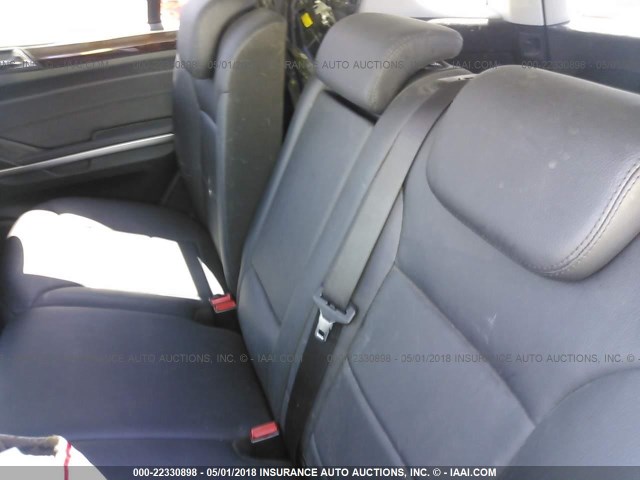4JGBB8GB9BA725937 - 2011 MERCEDES-BENZ ML 350 4MATIC BLACK photo 8