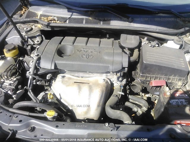 4T1BF3EK1BU132033 - 2011 TOYOTA CAMRY SE/LE/XLE 灰色 照片 10