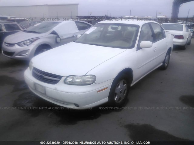 1G1NE52J616252305 - 2001 CHEVROLET MALIBU LS 白色 照片 2