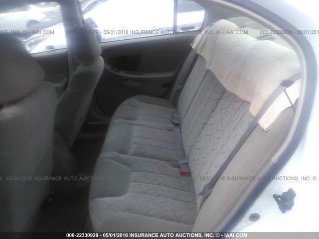 1G1NE52J616252305 - 2001 CHEVROLET MALIBU LS 白色 照片 8