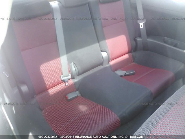 JTKDE167090302312 - 2009 TOYOTA SCION TC 黑色 照片 8