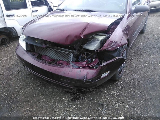 1FAFP34N77W305196 - 2007 FORD FOCUS ZX4/S/SE/SES 栗色 照片 6