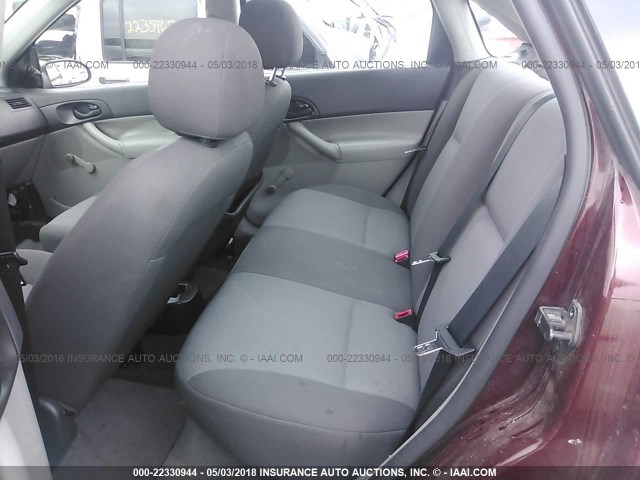 1FAFP34N77W305196 - 2007 FORD FOCUS ZX4/S/SE/SES 栗色 照片 8