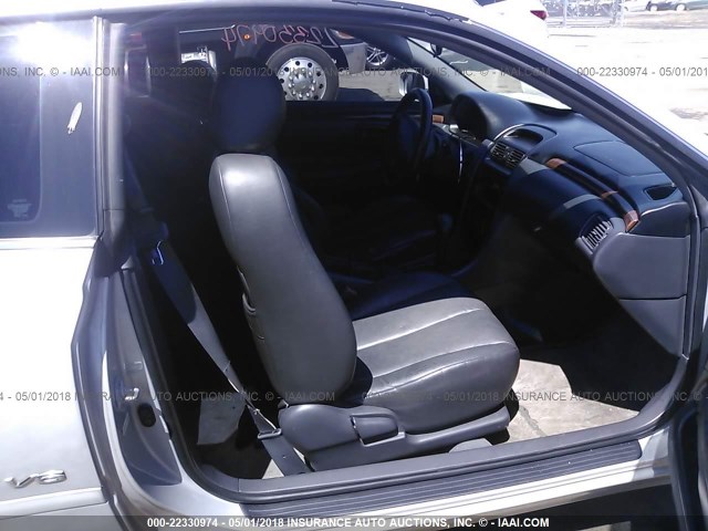 2T1CF22P4YC337726 - 2000 TOYOTA CAMRY SOLARA SE/SLE ვერცხლისფერი ფოტო 5