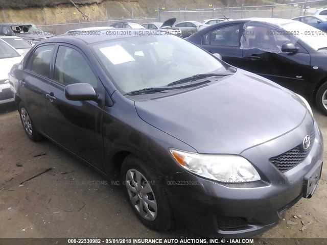 JTDBL40E499058057 - 2009 TOYOTA COROLLA LE/XLE GRAY photo 6