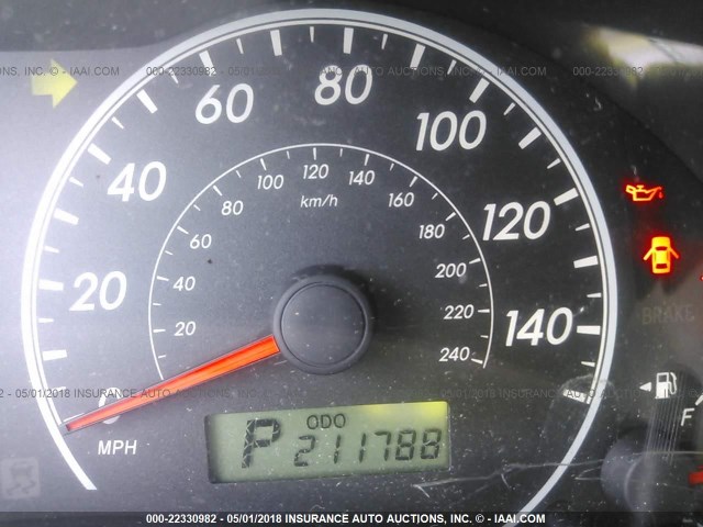 JTDBL40E499058057 - 2009 TOYOTA COROLLA LE/XLE GRAY photo 7