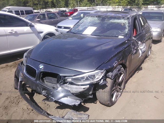 WBA3B5C51DF598420 - 2013 BMW 328 XI SULEV GRAY photo 2