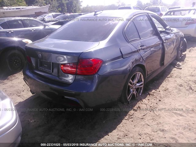 WBA3B5C51DF598420 - 2013 BMW 328 XI SULEV GRAY photo 4