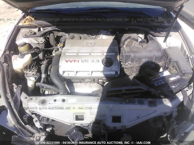 4T1CA38P64U015996 - 2004 TOYOTA CAMRY SOLARA SE/SLE Gümüş foto 10