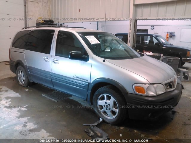 1GMDV03E63D322189 - 2003 PONTIAC MONTANA GRAY photo 1