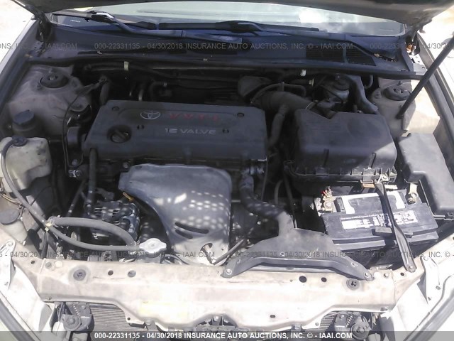 4T1BE32K73U142901 - 2003 TOYOTA CAMRY LE/XLE/SE Бежевый фото 10