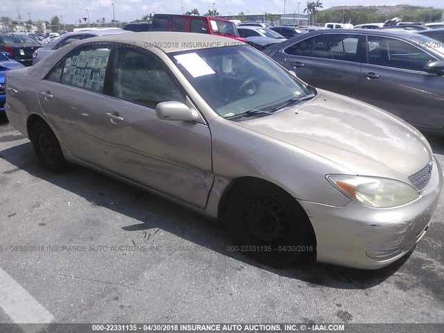 4T1BE32K73U142901 - 2003 TOYOTA CAMRY LE/XLE/SE Бежевый фото 6