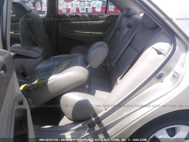 4T1BE32K73U142901 - 2003 TOYOTA CAMRY LE/XLE/SE Бежевый фото 8
