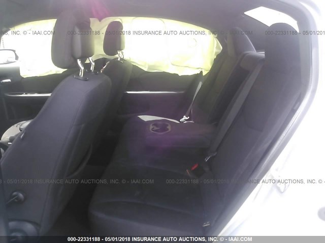 1C3CCBAB2CN212782 - 2012 CHRYSLER 200 LX SILVER photo 8