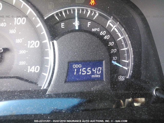 4T1BF1FK4CU520443 - 2012 TOYOTA CAMRY SE/LE/XLE BLACK photo 7