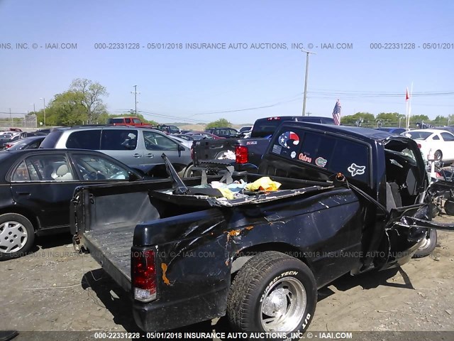 1GCCS14R3P8183542 - 1993 CHEVROLET S TRUCK S10 BLACK photo 4