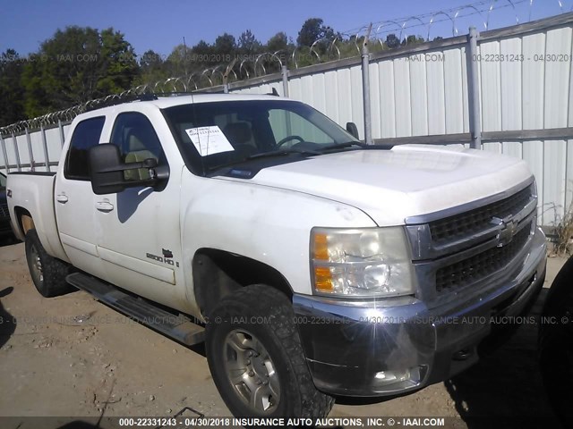 1GCHK236X7F560978 - 2007 CHEVROLET SILVERADO K2500 HEAVY DUTY WHITE photo 1