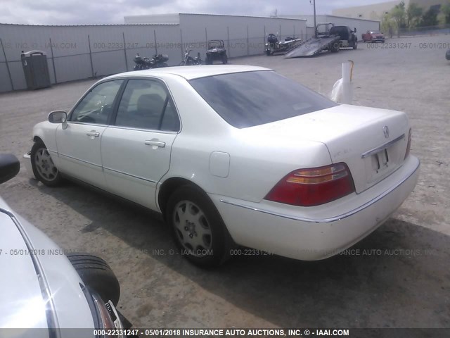 JH4KA9659YC004957 - 2000 ACURA 3.5RL WHITE photo 3