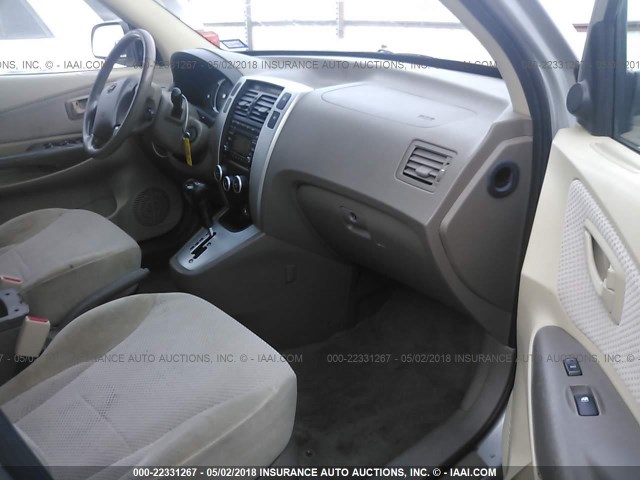 KM8JN12D68U913406 - 2008 HYUNDAI TUCSON SE/LIMITED SILVER photo 5