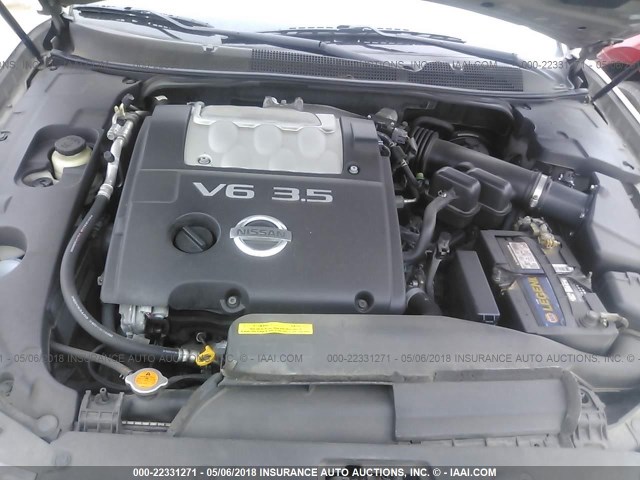 1N4BA41E27C808422 - 2007 NISSAN MAXIMA SE/SL GOLD photo 10