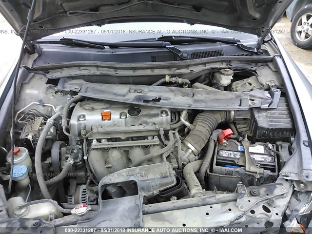 1HGCP2F41AA123902 - 2010 HONDA ACCORD LXP GRAY photo 10