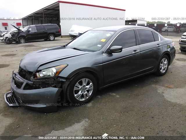 1HGCP2F41AA123902 - 2010 HONDA ACCORD LXP GRAY photo 2