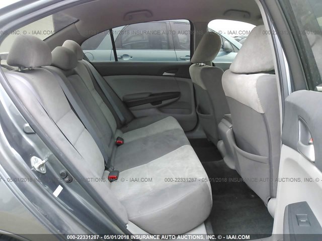 1HGCP2F41AA123902 - 2010 HONDA ACCORD LXP GRAY photo 8