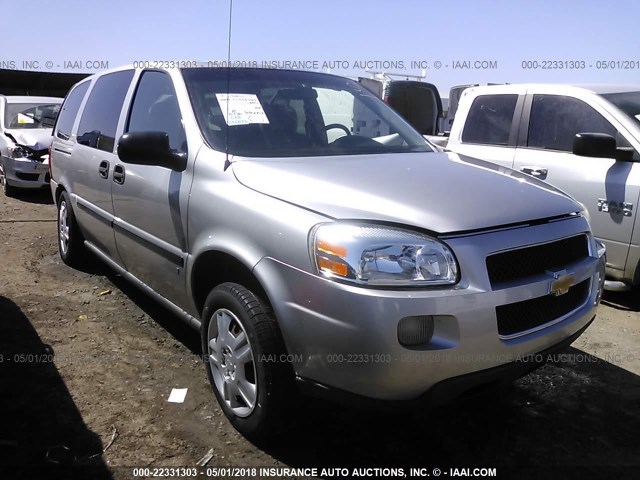 1GNDV23L76D125249 - 2006 CHEVROLET UPLANDER LS SILVER photo 1