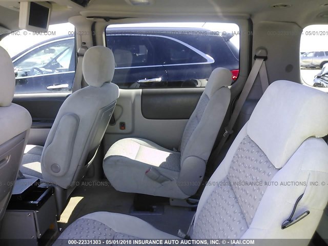 1GNDV23L76D125249 - 2006 CHEVROLET UPLANDER LS SILVER photo 8