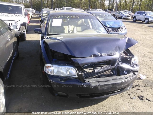 YV1TS592461429258 - 2006 VOLVO S80 2.5T BLUE photo 6