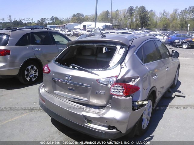 JNKAJ09F89M951883 - 2009 INFINITI EX35 JOURNEY Champagne photo 6