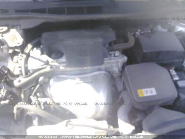 4T1BF1FK6HU338377 - 2017 TOYOTA CAMRY LE/XLE/SE/XSE GRAY photo 10